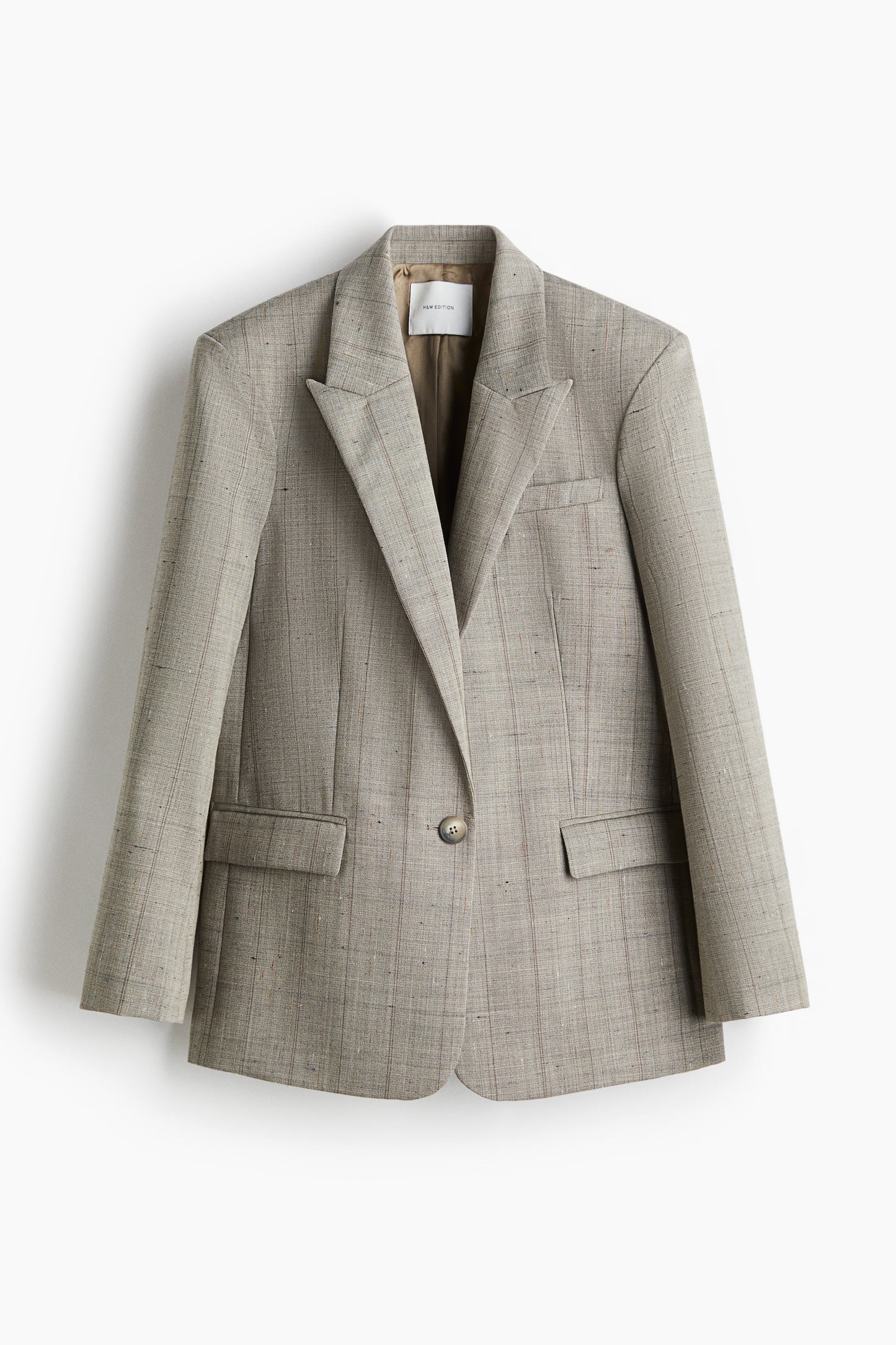 Wool-blend blazer