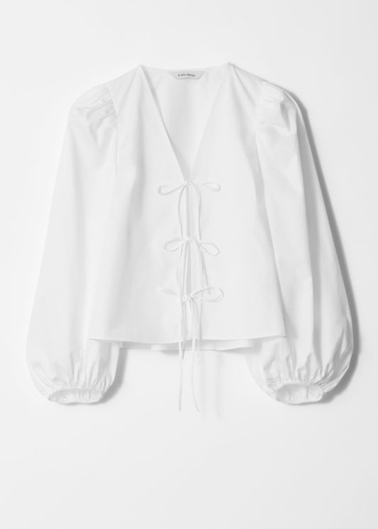 Tie-Front Blouse