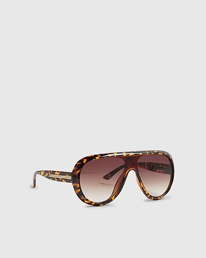 Tortoiseshell Aviator Sunglasses