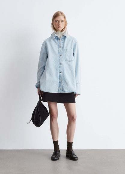 Oversized Denim Shirt