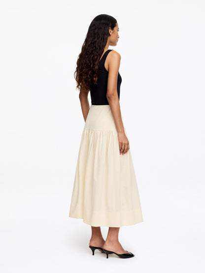 A-Line Midi Skirt