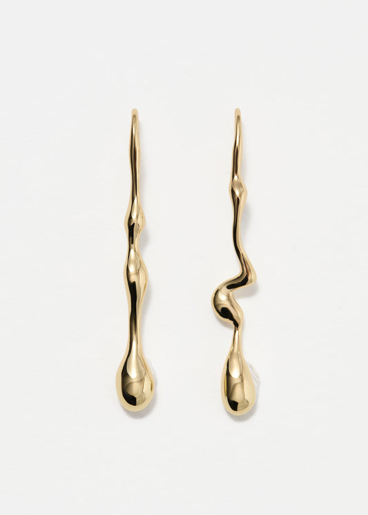 Elongated Drop Earrings