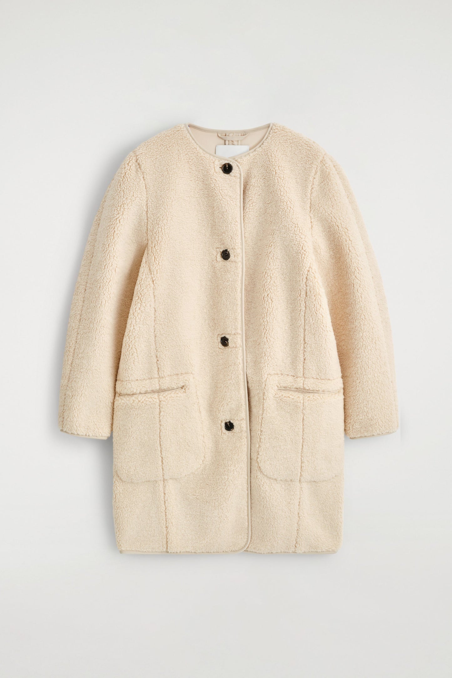 Longline Teddy Jacket