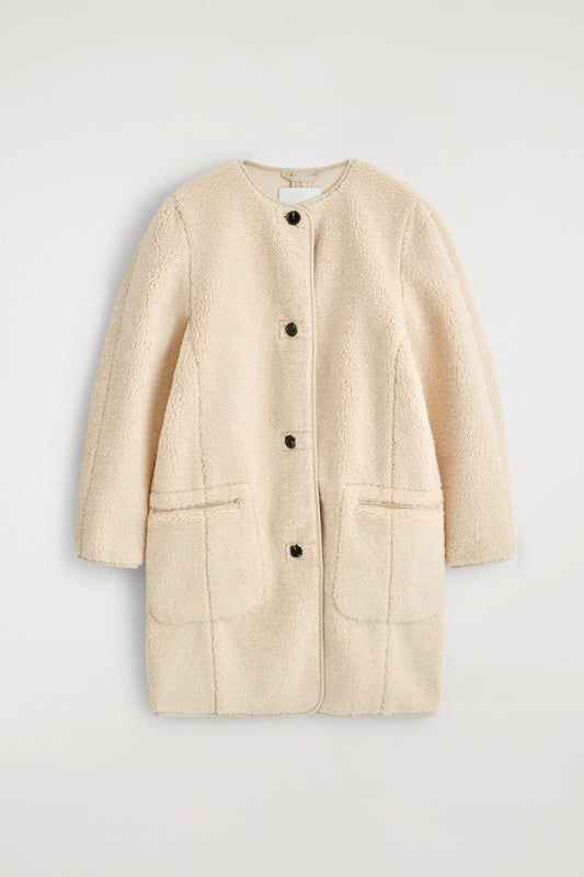 Longline Teddy Jacket