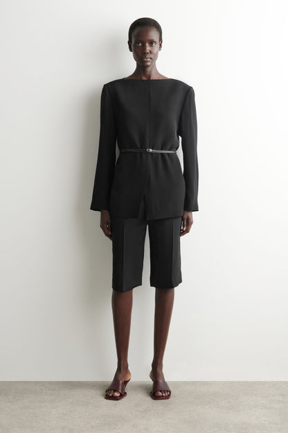 Tailored Silk Top