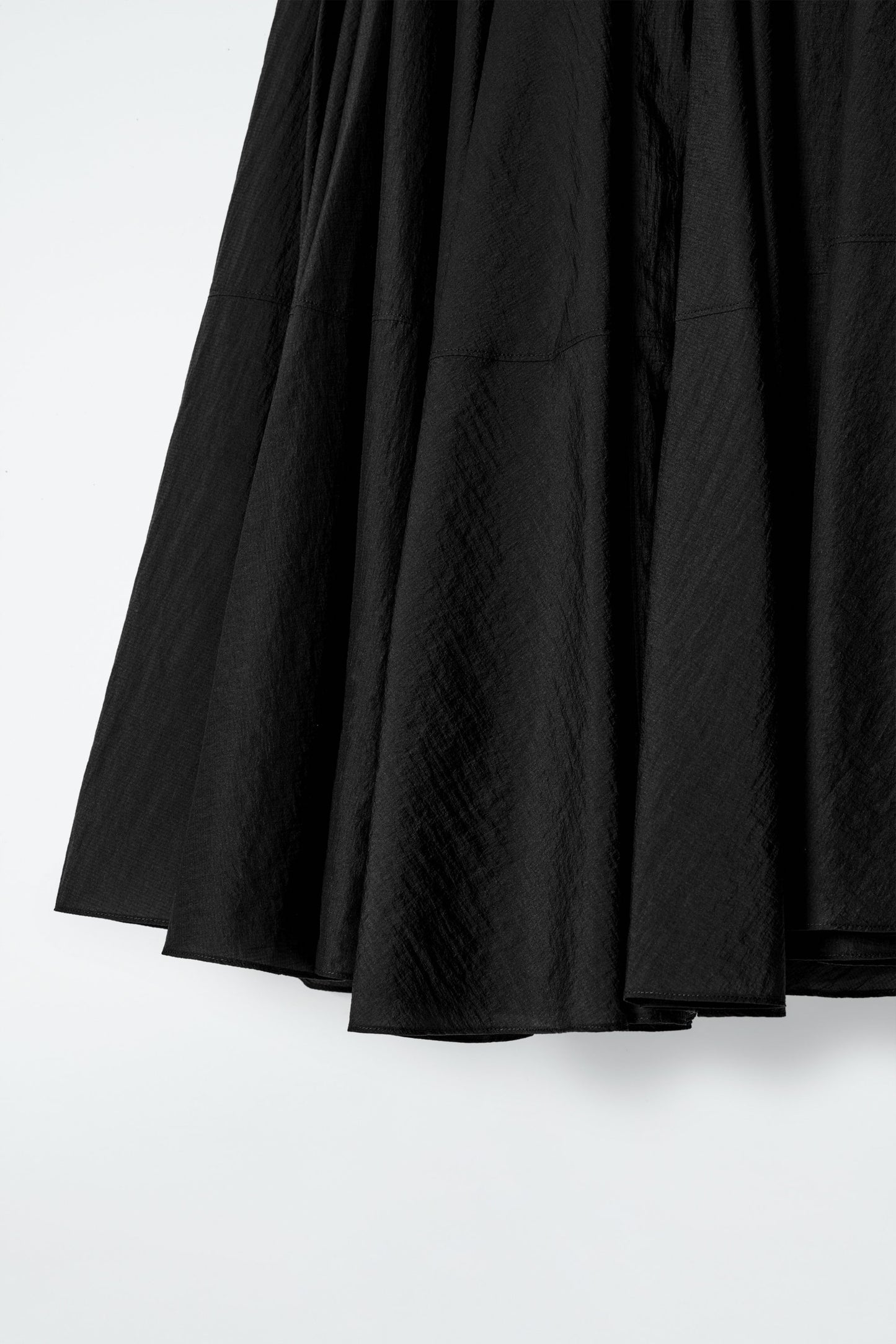 Circle-Cut Midi Skirt