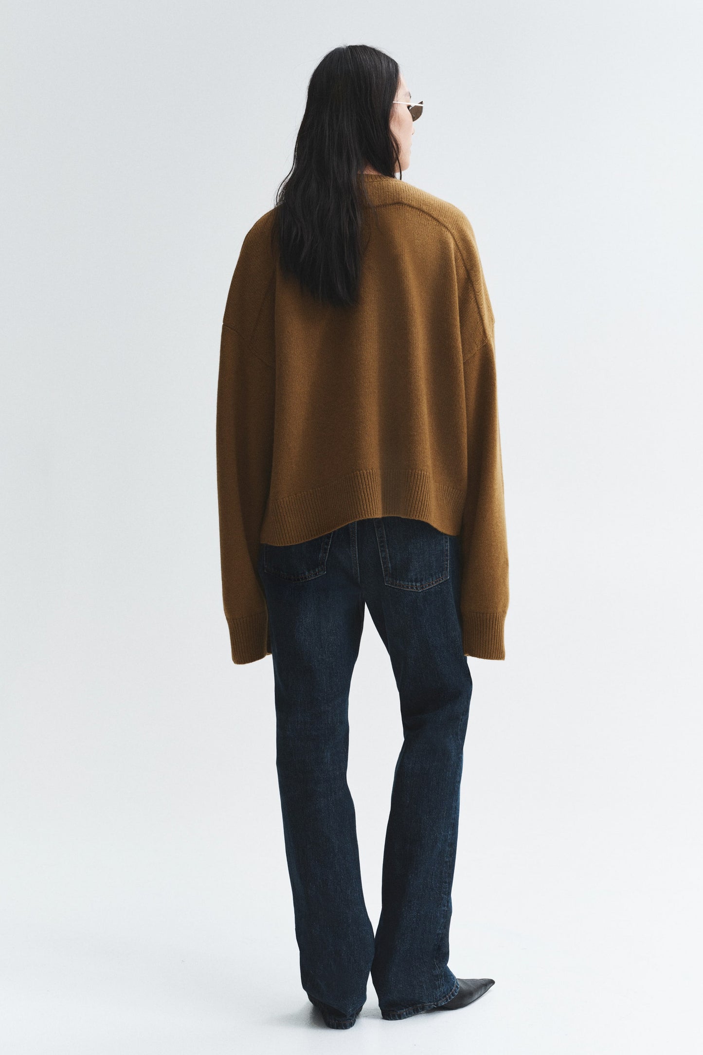 Cashmere-blend jumper