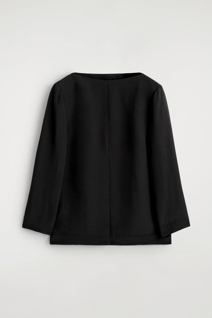 Tailored Silk Top