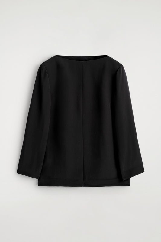 Tailored Silk Top