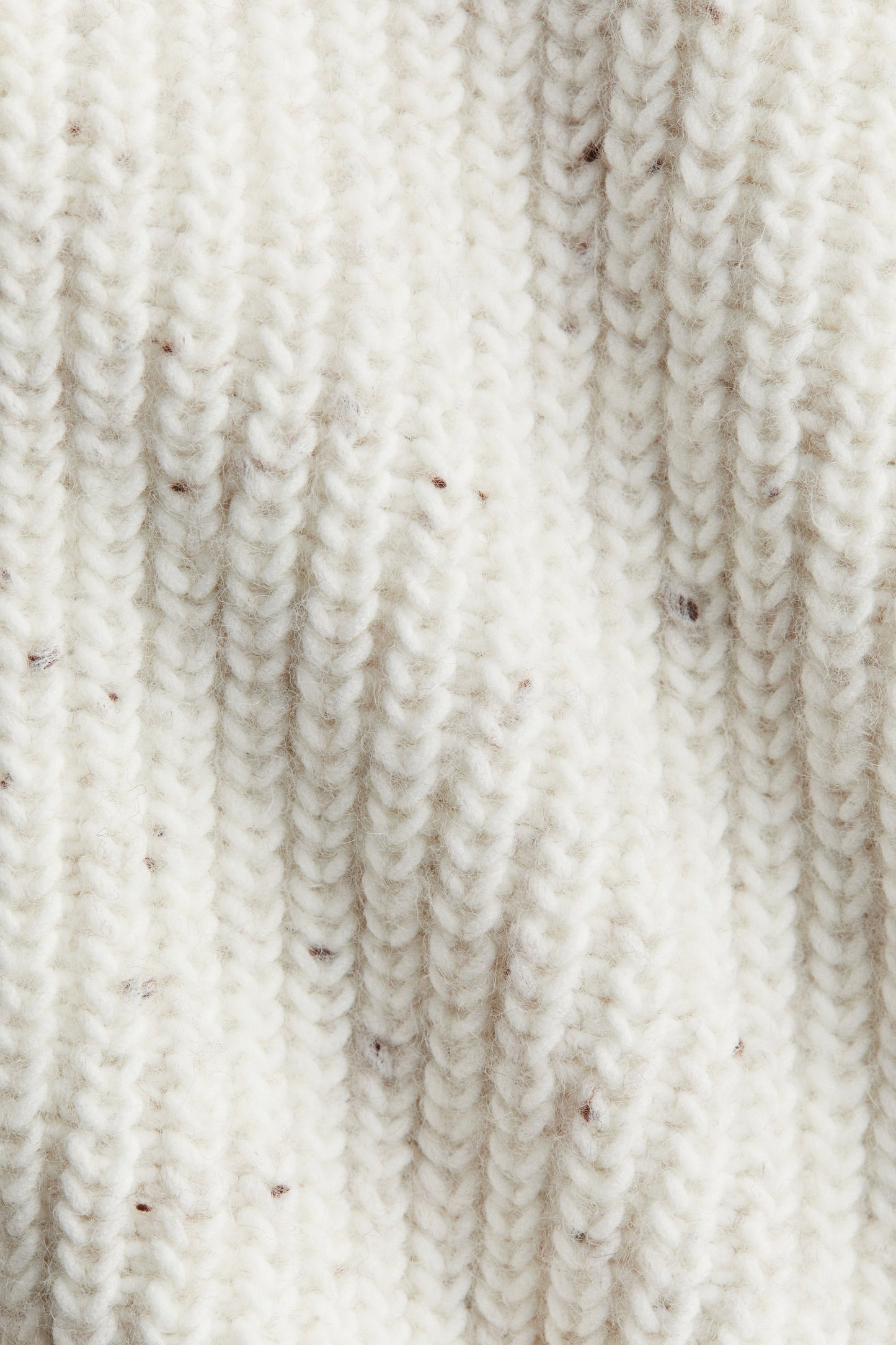 Scarf-collar sweater vest