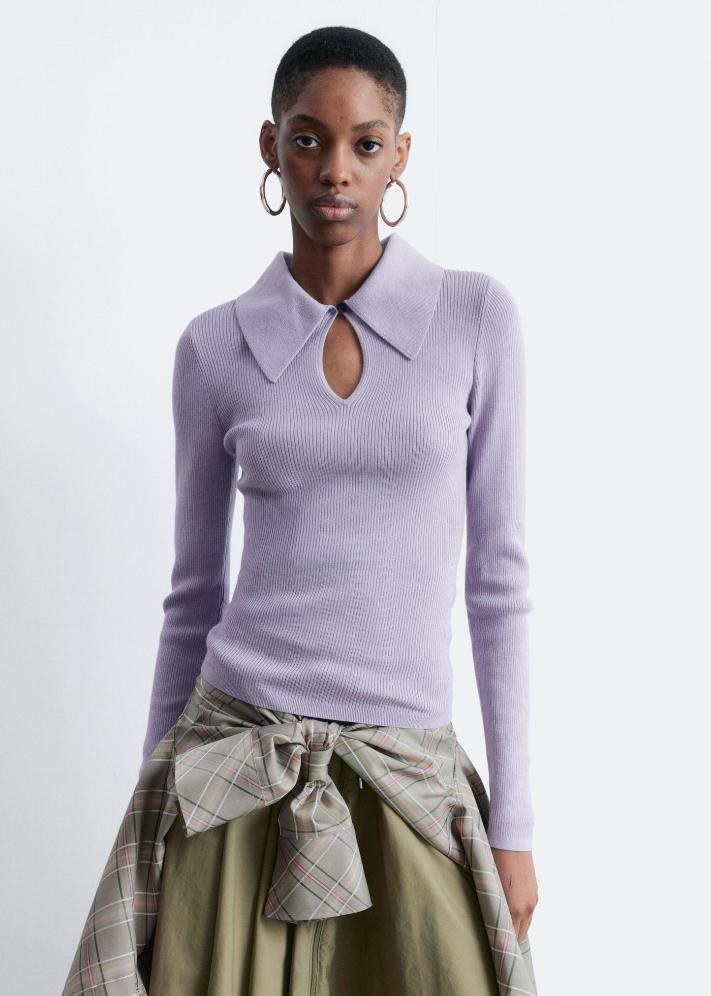 Keyhole Collar Top