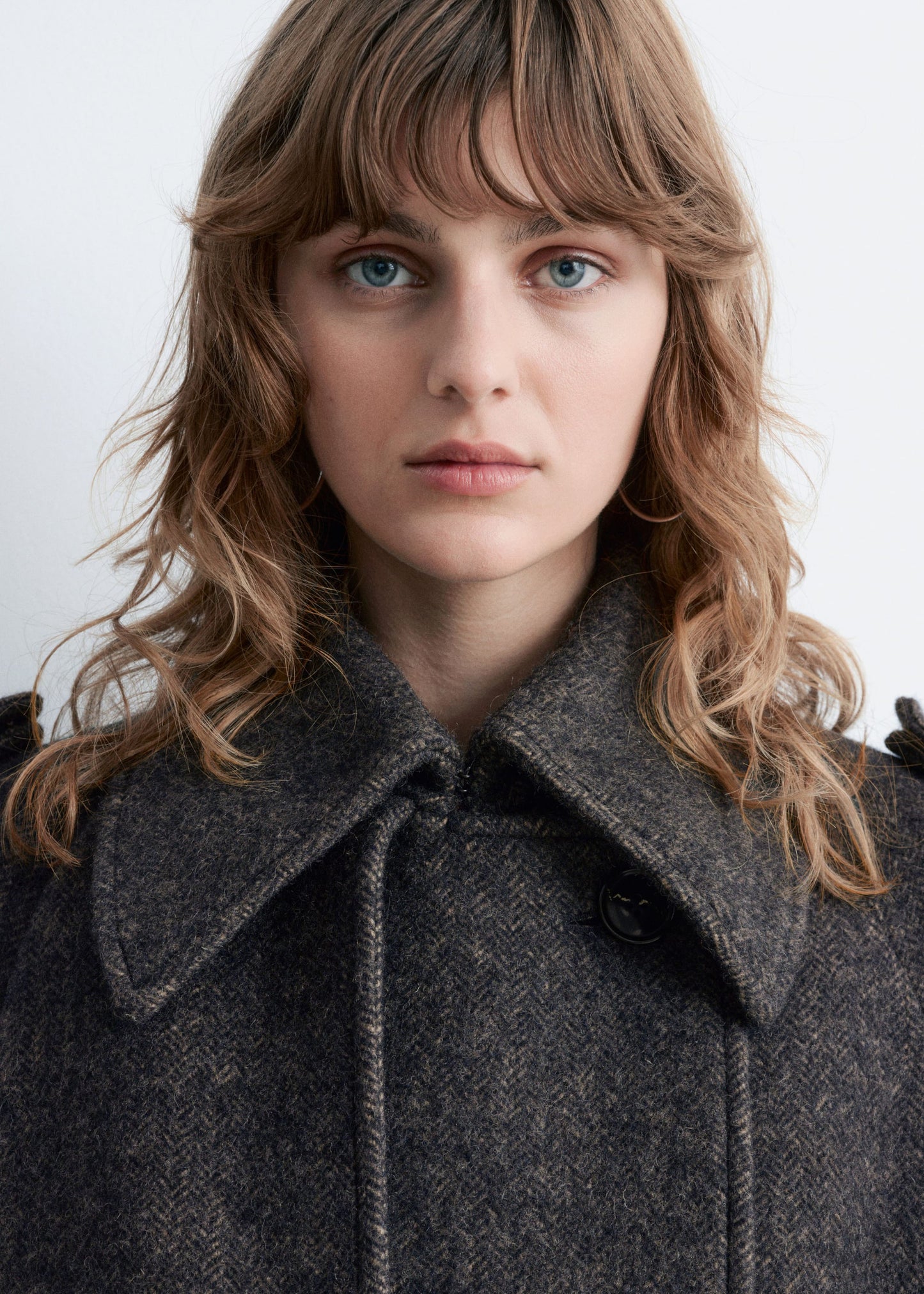 Wool-Blend Trench Coat