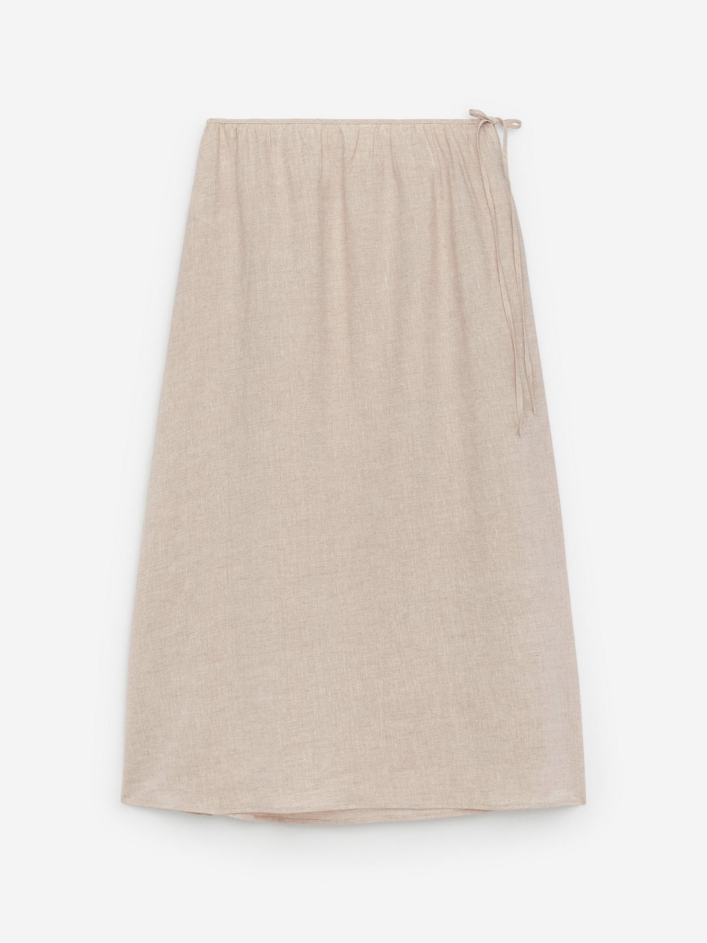Linen Wrap Skirt