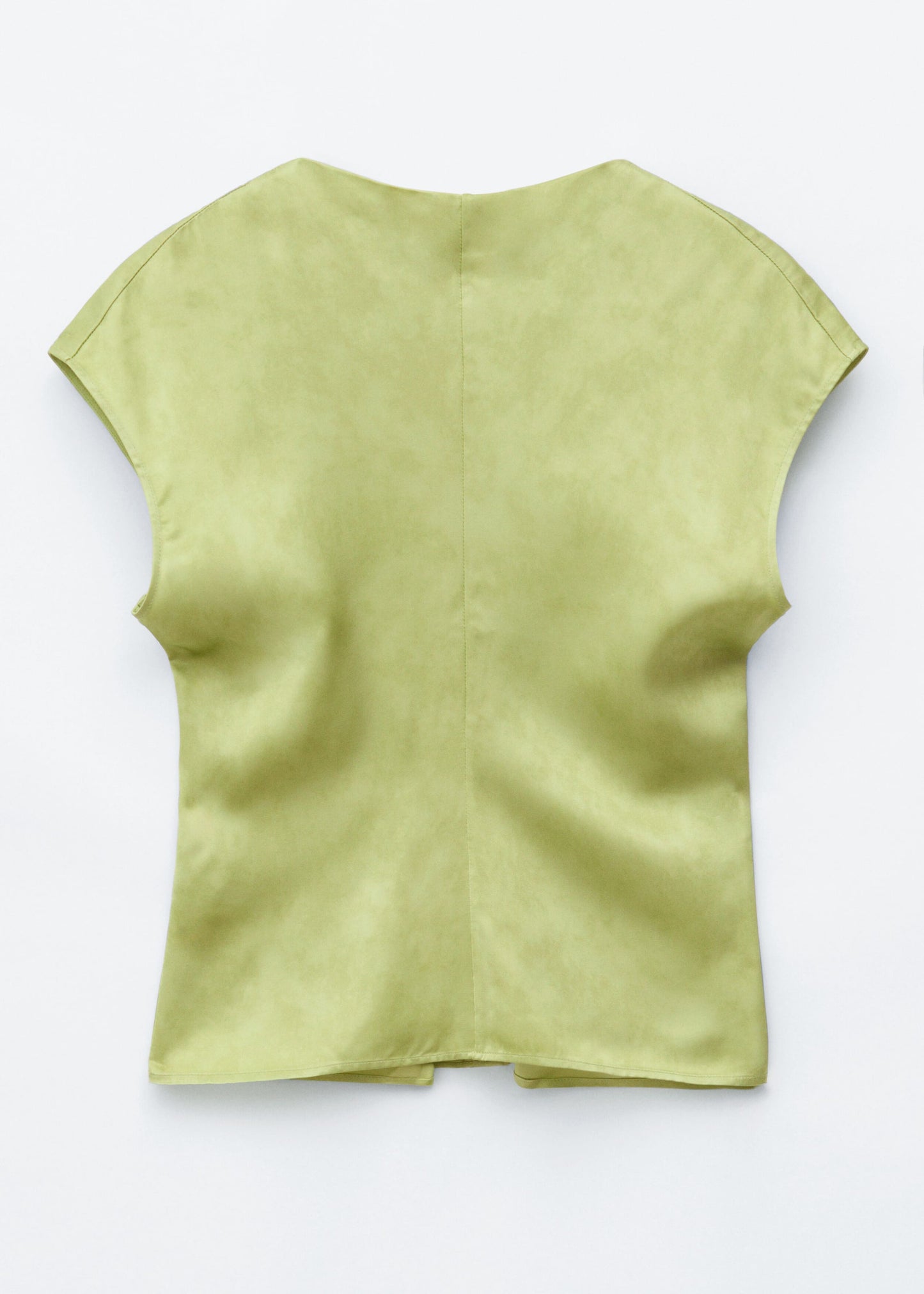 Textured Viscose Sleeveless Top