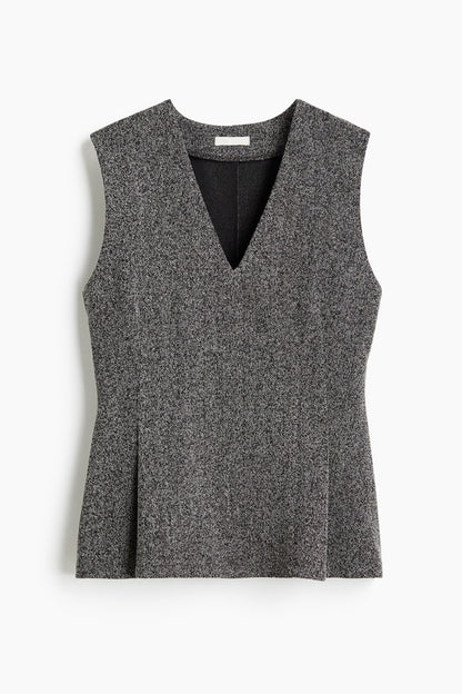 V-neck top
