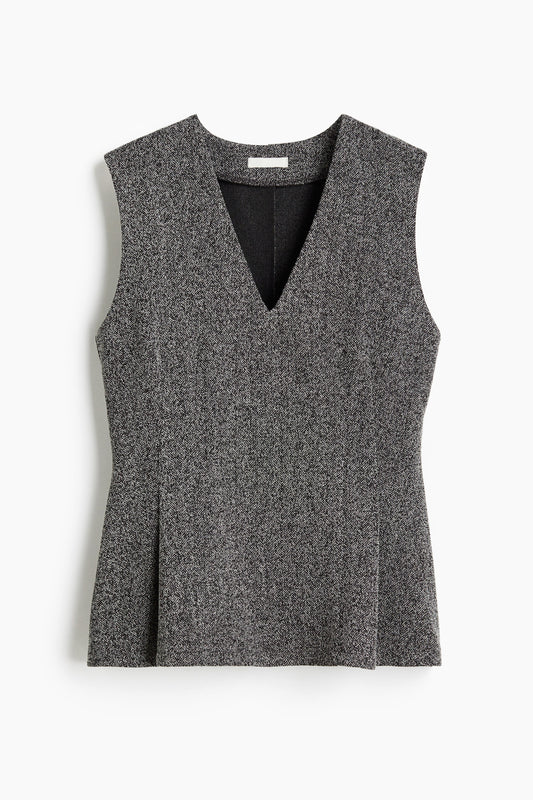 V-neck top