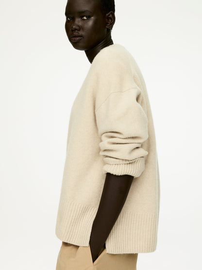 Relaxed Cashmere-Wool Jumper