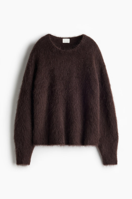 Mohair-blend jumper