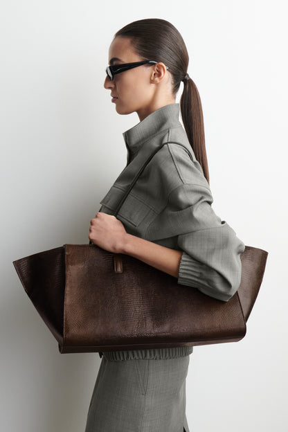 Monument Leather Tote Bag