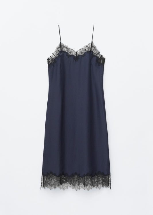 Silk Slip Midi Dress