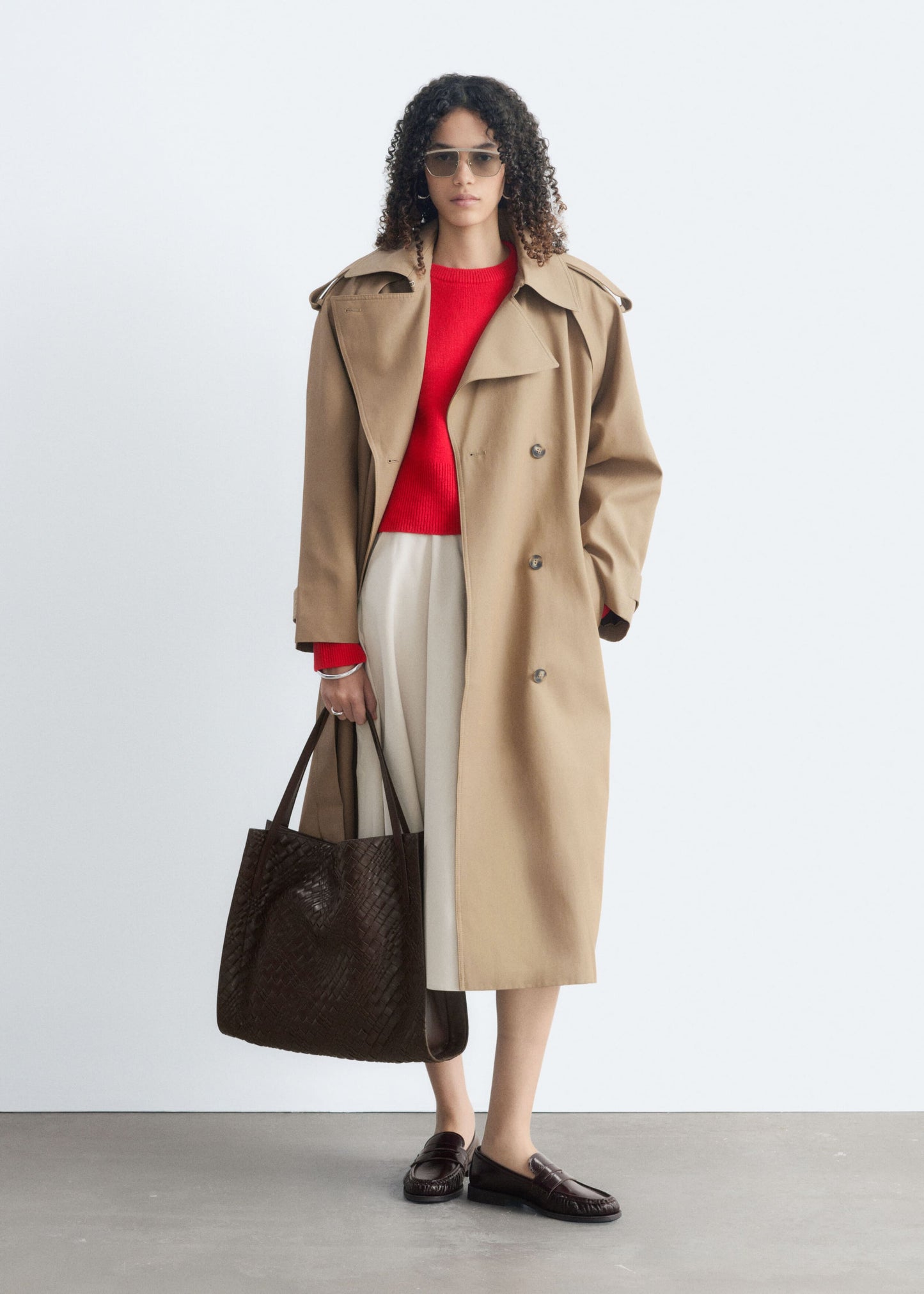 Relaxed Trench Coat