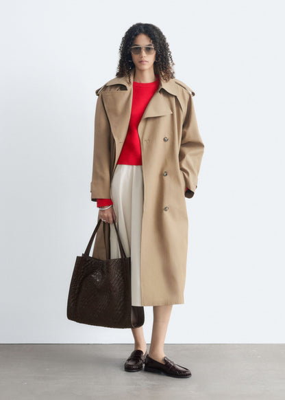 Relaxed Trench Coat