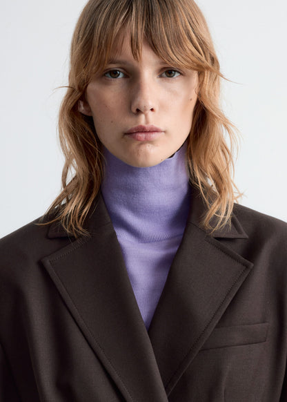 Double-Breasted Wool Blazer