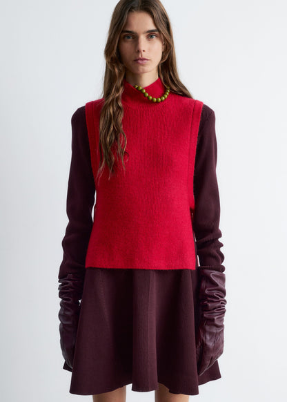 Wool Bib Collar