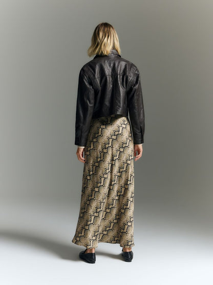 Animal pattern skirt