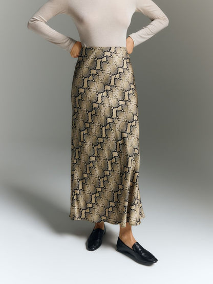 Animal pattern skirt