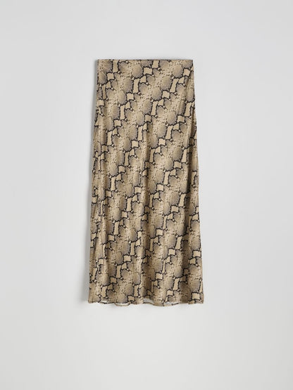 Animal pattern skirt