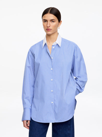Relaxed-Fit Poplin Shirt