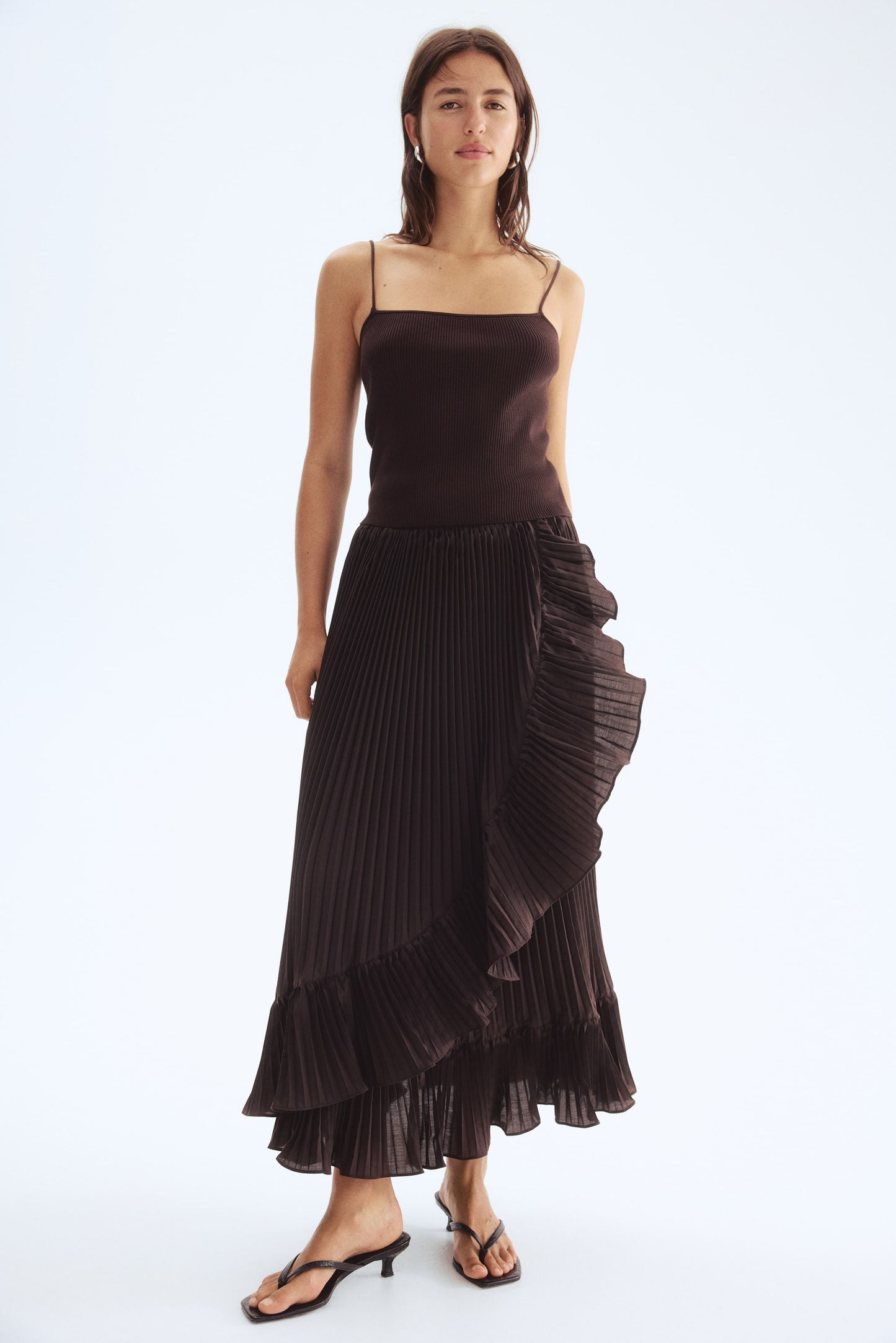 Pleated skirt