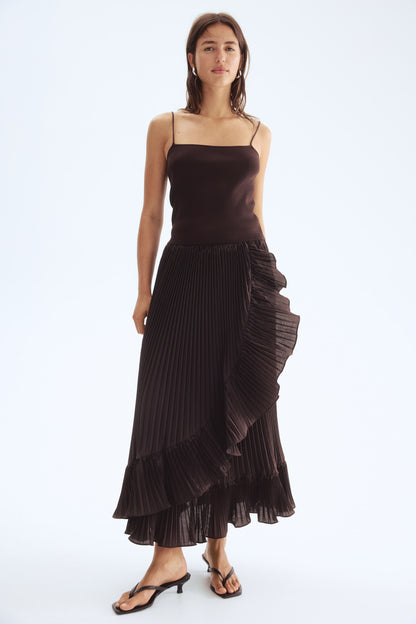 Pleated skirt