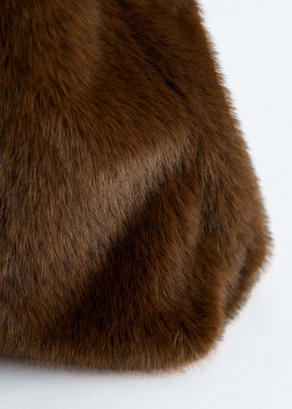 Faux Fur Shoulder Bag