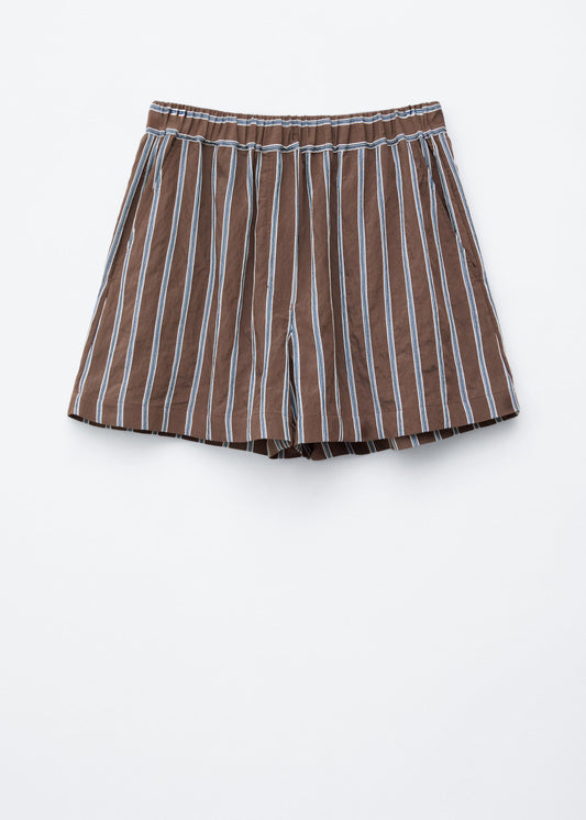 Voluminous Boxer-Style Shorts