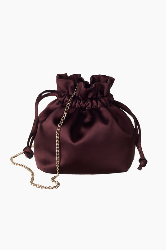 Drawstring make-up bag