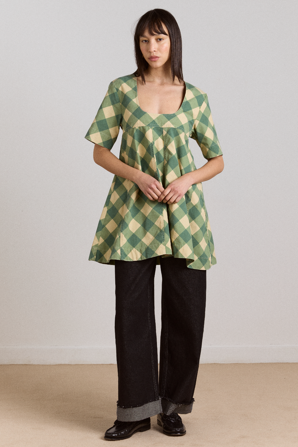Reversible bridget mini dress