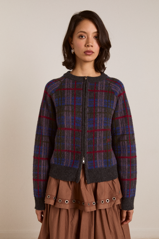 Minah Merino Wool Cardigan
