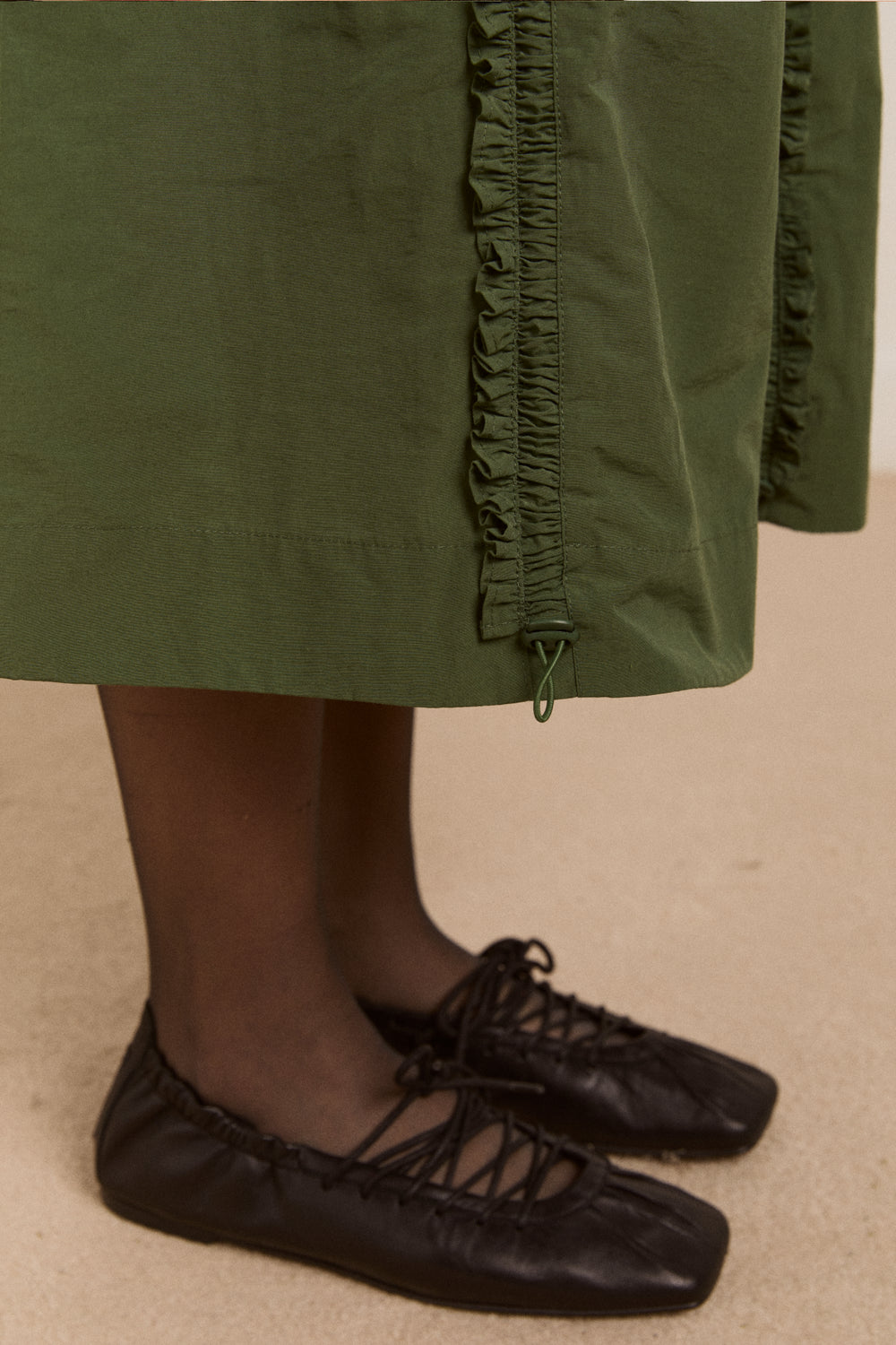 Cynthia Midi Dress Olive