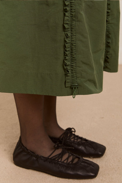 Cynthia Midi Dress Olive