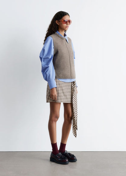 Knitted Sweater Vest