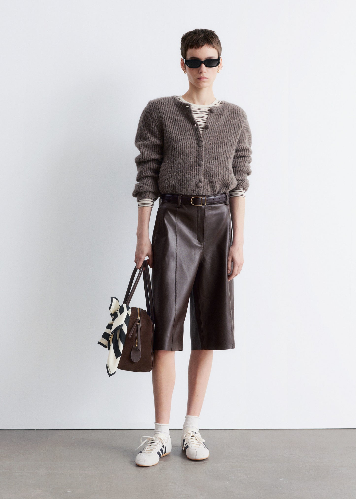 Rib-Knit Cardigan