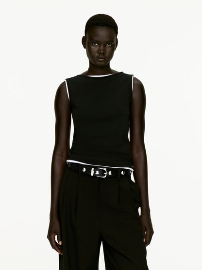 Studded Leather Belt