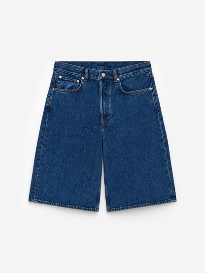 Long Denim Shorts