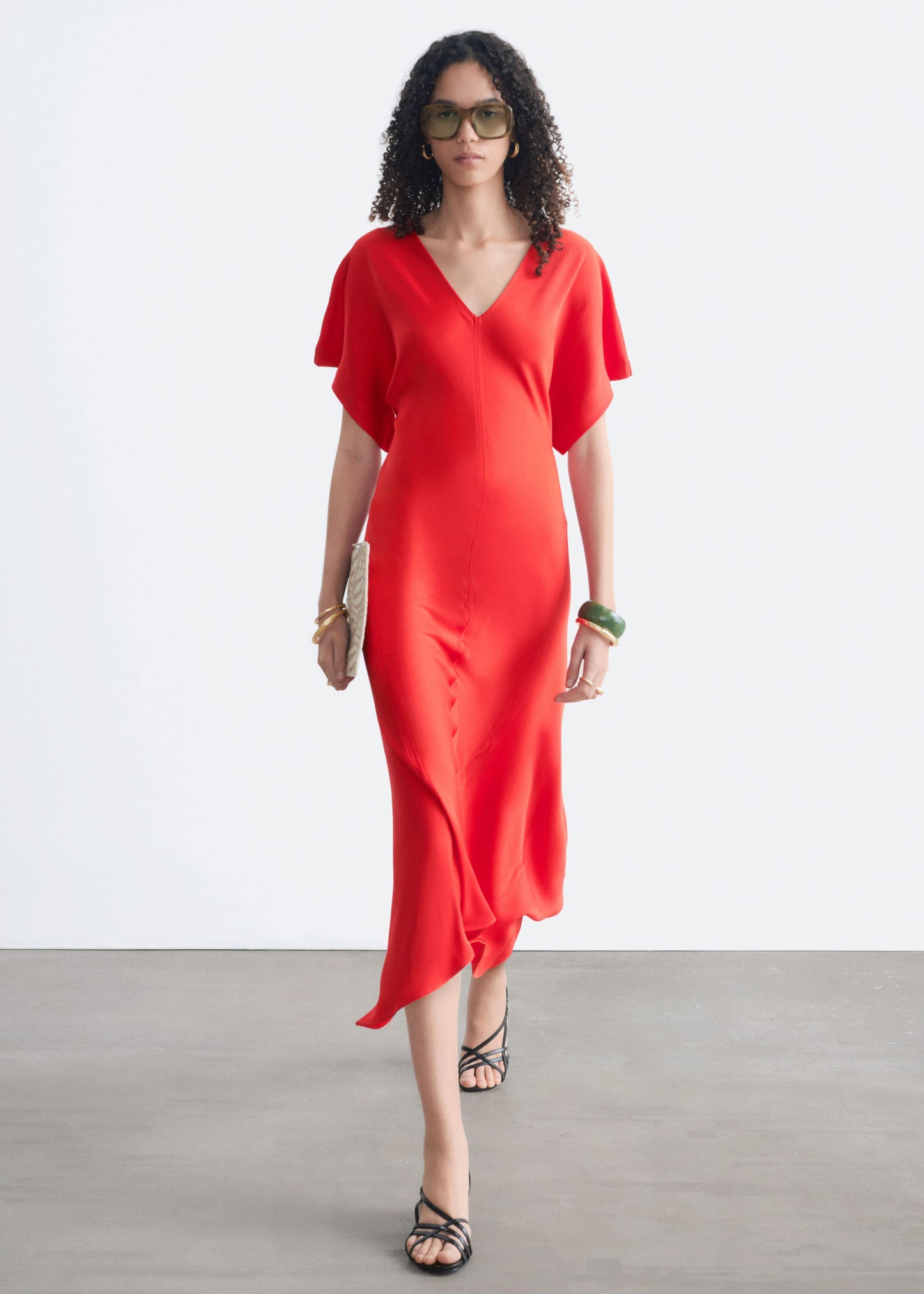 V-Neck Maxi Dress