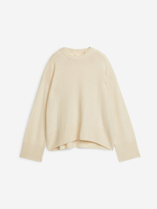 Relaxed Cashmere-Wool Jumper