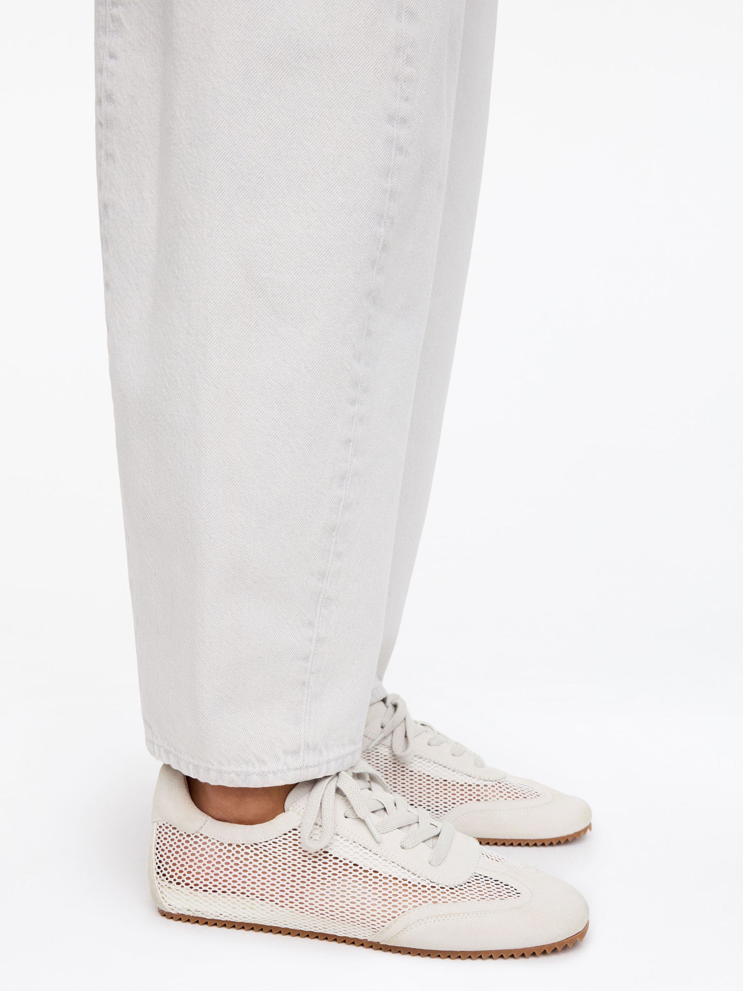 Mesh-Suede Trainers