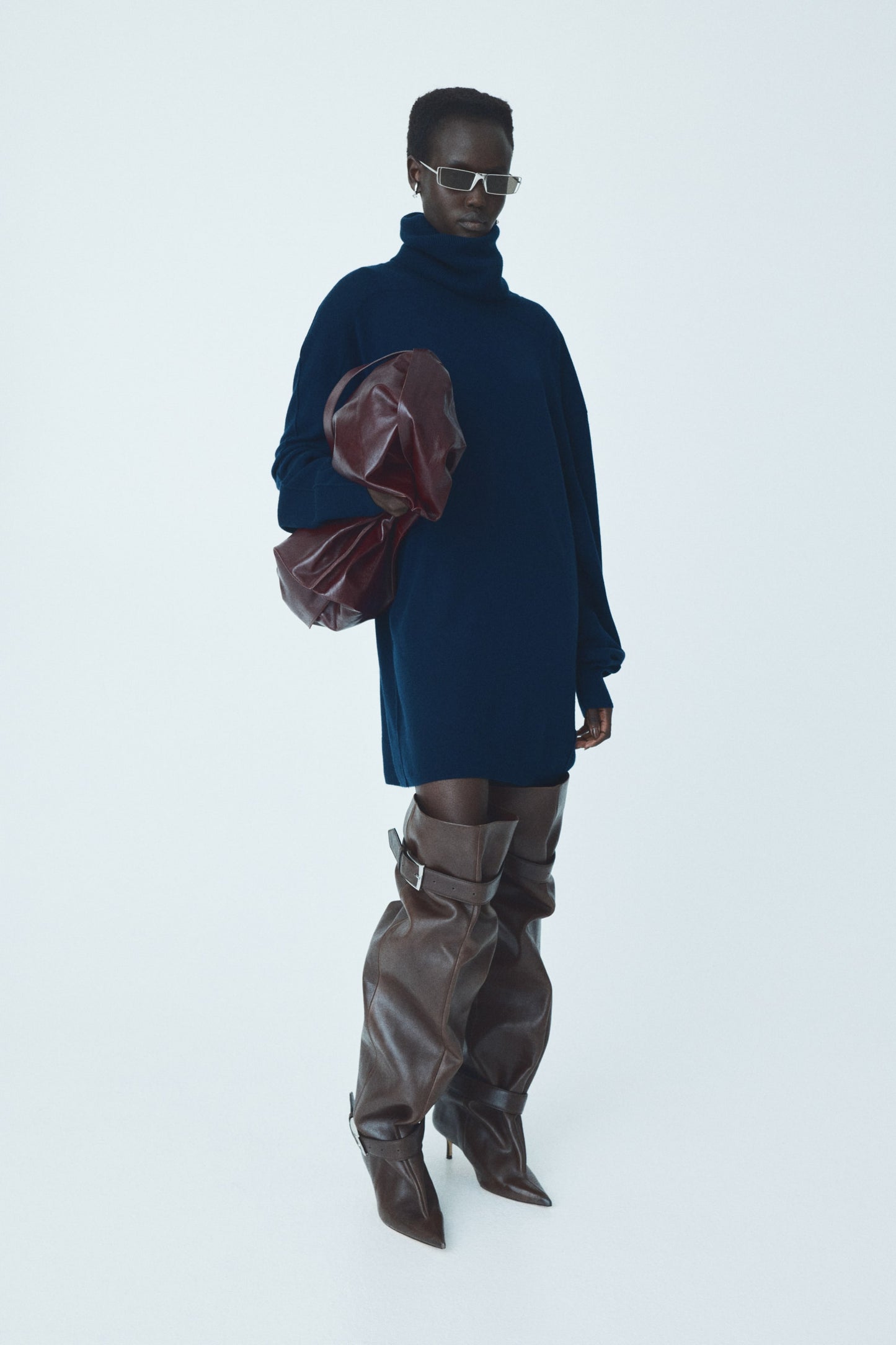 Cashmere-blend jumper