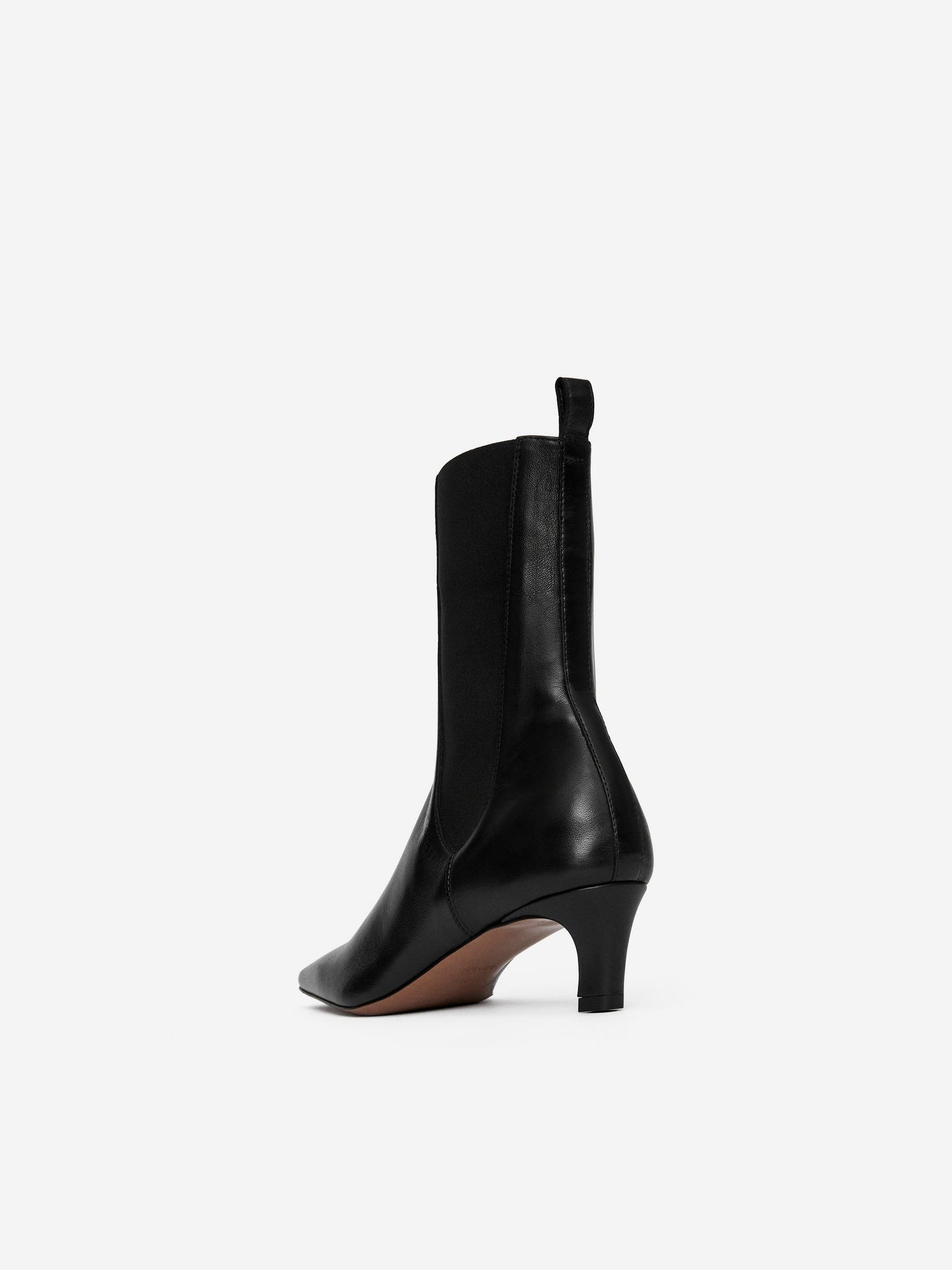 Square-Toe Ankle Boots